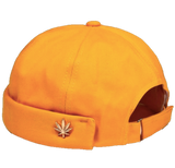 Yellow [No cap] hat by Michael Oathes